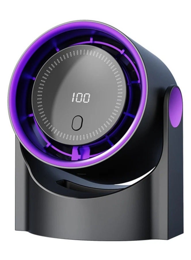 REBENUO Level Wall Mount Turbo Fan USB Rechargeable for Camping Hiking Outdoor - Image 1