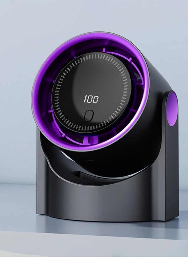 REBENUO Level Wall Mount Turbo Fan USB Rechargeable for Camping Hiking Outdoor - Image 5