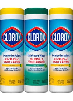 Clorox Clorox Value Pack, Crisp Lemon, 35 Count, Pack of 3  - Image 1