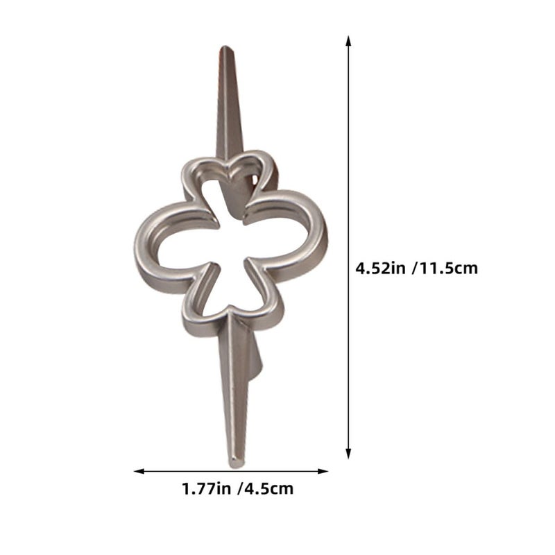Brushed Copper Cabinet Handle Drawer Pull Single Hole Wardrobe Knob Matte Nickel Finish - Image 3