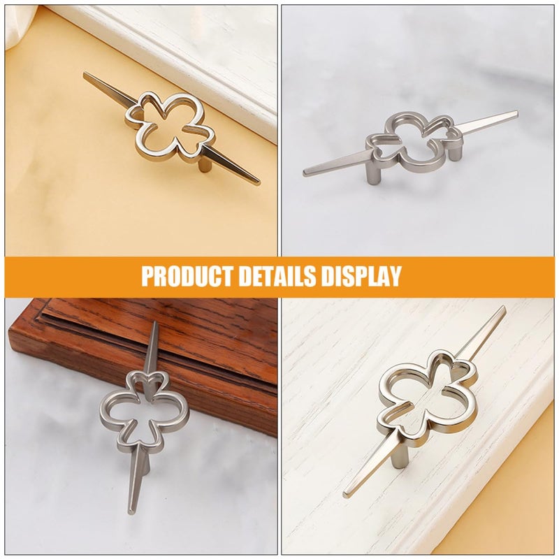 Brushed Copper Cabinet Handle Drawer Pull Single Hole Wardrobe Knob Matte Nickel Finish - Image 5