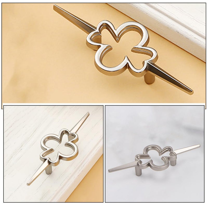 Brushed Copper Cabinet Handle Drawer Pull Single Hole Wardrobe Knob Matte Nickel Finish - Image 4