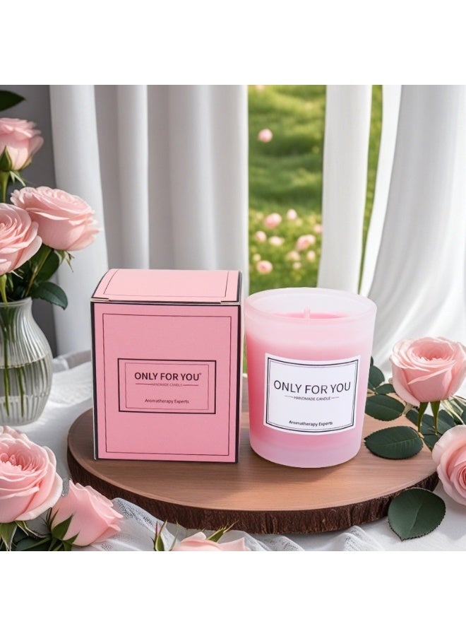 HOMESTAR Spa Gift Set for Women, 7 PCS Bath Gift Set include Vacuum cup,Bath salt,Handmade soap,Scented candles,Bath bomb,Card,Eye mask in Gift Box,  Relaxing Spa Gift Set, Unique Birthday Gift Ideas for Mom, Wife, Sister, Best Friend - Image 4