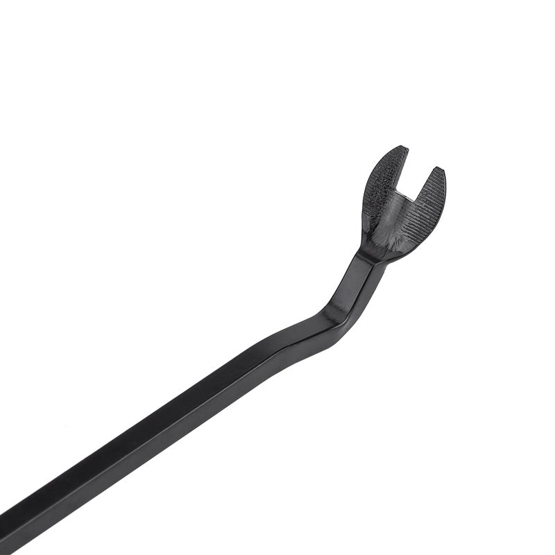 Car Door Trim Clip Removal 225mm High Density Metal Chrome Plated Solid Durable Tool - Ergonomic Anti-Skid Grip Upholstery Remover Tool for Universal Auto Interior Panel Repair - Image 3