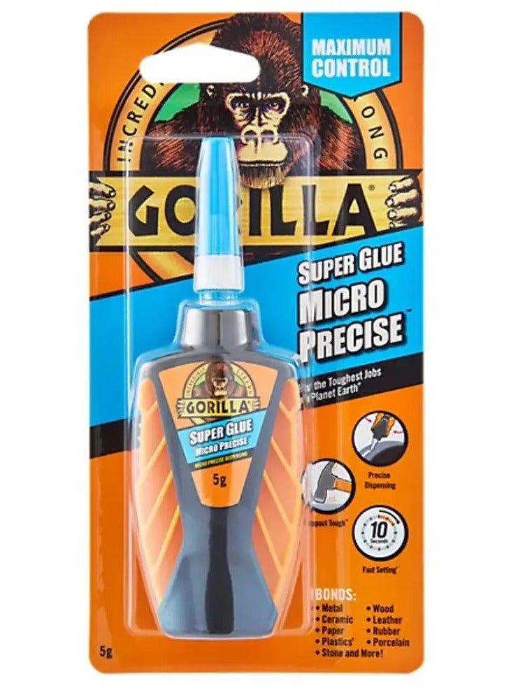Gorilla Micro Precise Superglue 5g - Image 1