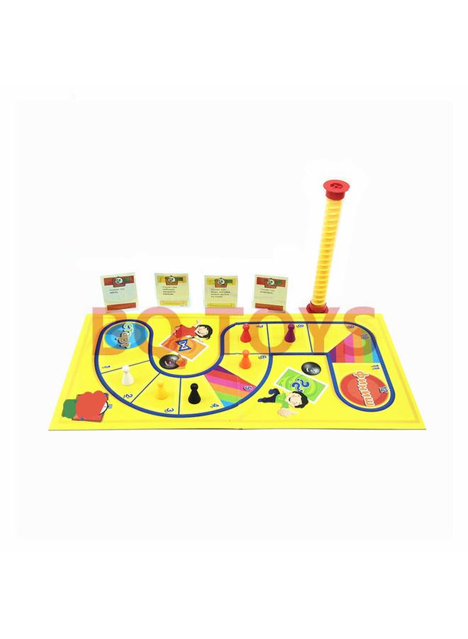 Bluejw RUSSIAN GAME FOR KIDS Russian Russian Board Game Children's Card 5 Seconds Thinking Brain Answer Game - Image 2