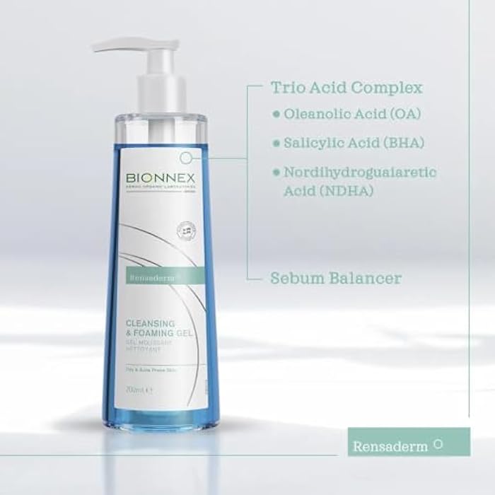 Bionnex Rensaderm Cleansing and Foaming Gel 200ml - Image 5