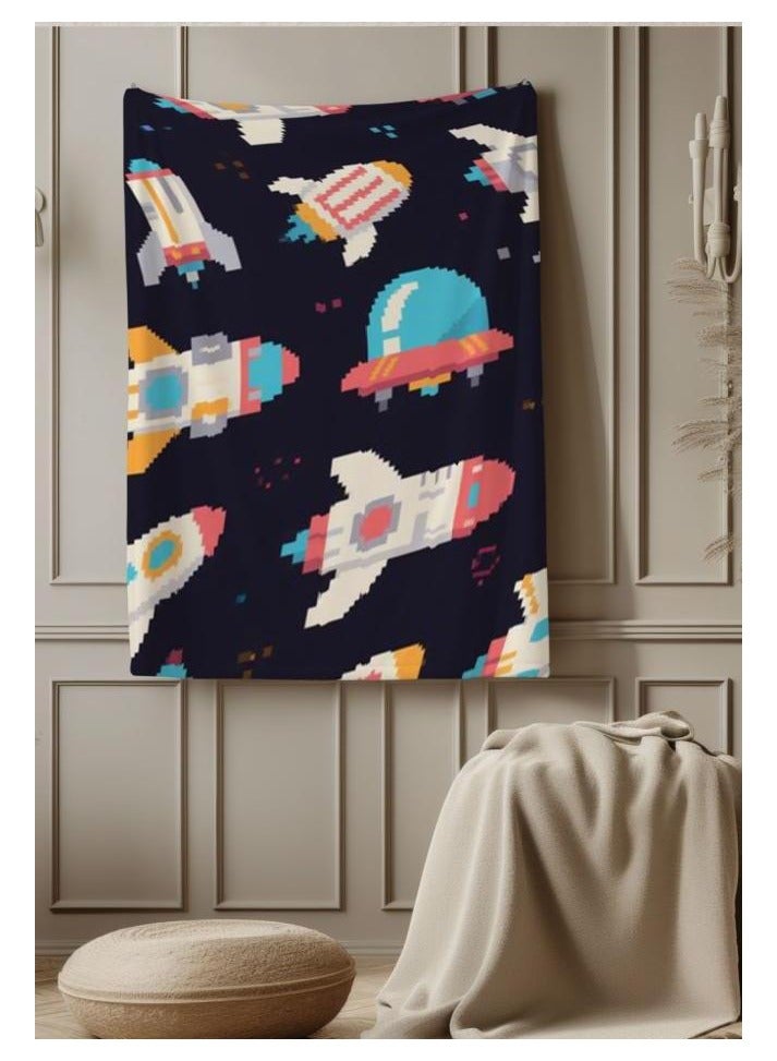 general Flannel thin blanket (warm and comfortable, suitable for sleep, gaming, dust removal and sandproof) 150cm*200cm - 774 - Image 5