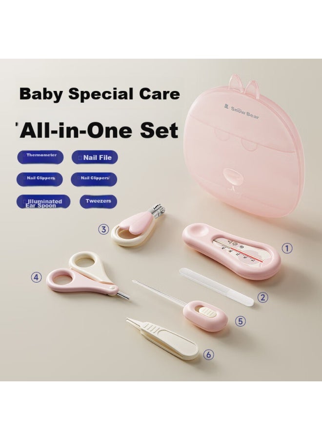 Snow Bear Snowbear Baby Nail Clipper Set, 6-piece Portable Infant Care Kit, 08838 - Image 3