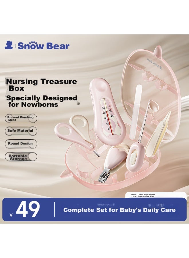 Snow Bear Snowbear Baby Nail Clipper Set, 6-piece Portable Infant Care Kit, 08838 - Image 1