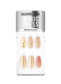DASHING DIVA Magic Press quiet pink - medium fresh shape  - Image 1