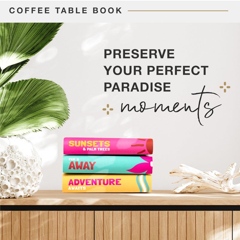 MCS Sunset and Palm Trees Pink Photo Album Holds 200 4x6 Photos with Memo Space, Clear Side-Loading Pockets â€“ Scrapbook Style Keepsake for Vacations & More â€“ A Thoughtful Gift - Image 5