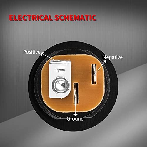 DAIERTEK 2.1mm Barrel Jack 5.5x2.1mm Female DC Power Jack 2.1 X 5.5mm 6V 9V 12V DC Power Connector Panel Mount -30 Pack - Image 4