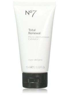 No7 Boots No7 Total Renewal Micro-Dermabrasion Exfoliator,2.5 Fl. Oz(75 ml) 