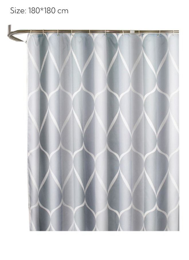 Haidue Polyester Waterproof Washable Shower Curtain  - Image 5