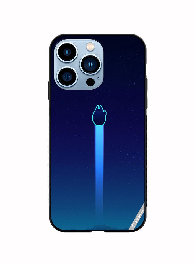 VR CREATIVE Protective Case Cover For Apple iPhone 13 Pro Millennium Falcon Design Multicolour - Image 1