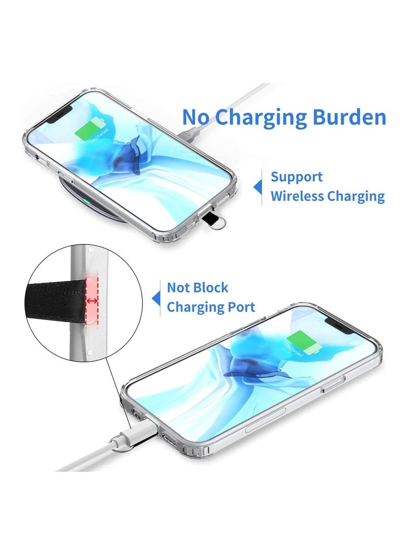 Captaintech 2 Sets Universal Cell Phone Lanyard Crossbody Lanyard with Adjustable Nylon Neck Strap Compatible for Every Mobile Phone - Image 4