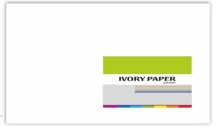 FIRST CLICK Ivory Papers Chart Paper Drawing Paper Sheet 210 GSM Big Size Full (56 x 71 cm) Pack of 5 Sheets Chart Paper - Image 2