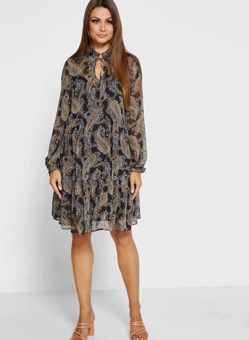 New Look Maternity Paisley Print Dress