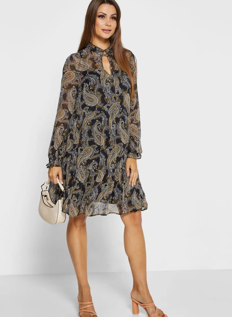 New Look Maternity Paisley Print Dress