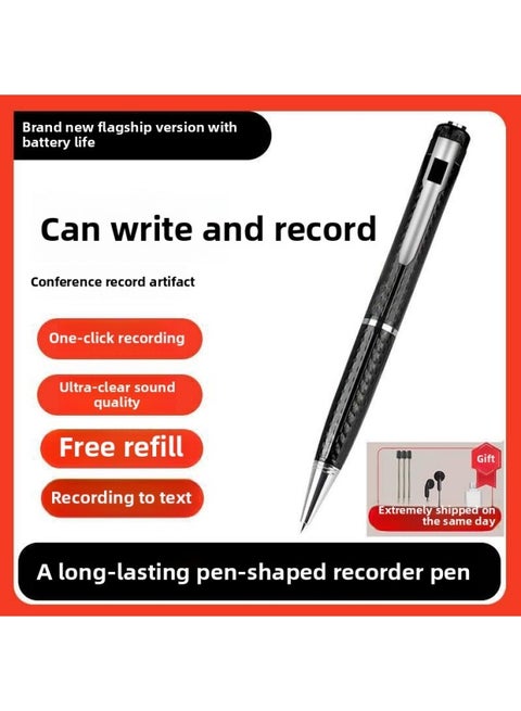Recording Pen Professional HD Noise Reduction Conference Large Capacity Equipment Carry-on Text Transfer Lawyer Artifact-Body Color:Android Flagship Version [one-click Recording + Digital Noise Reduction + Timestamp + Android Phone Playback]-Memory Capacity:32gb-official Standard Configuration
