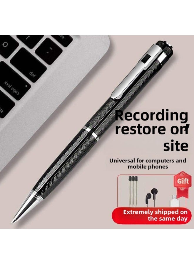 Recording Pen Professional HD Noise Reduction Conference Large Capacity Equipment Carry-on Text Transfer Lawyer Artifact-Body Color:Android Flagship Version [one-click Recording + Digital Noise Reduction + Timestamp + Android Phone Playback]-Memory Capacity:32gb-official Standard Configuration