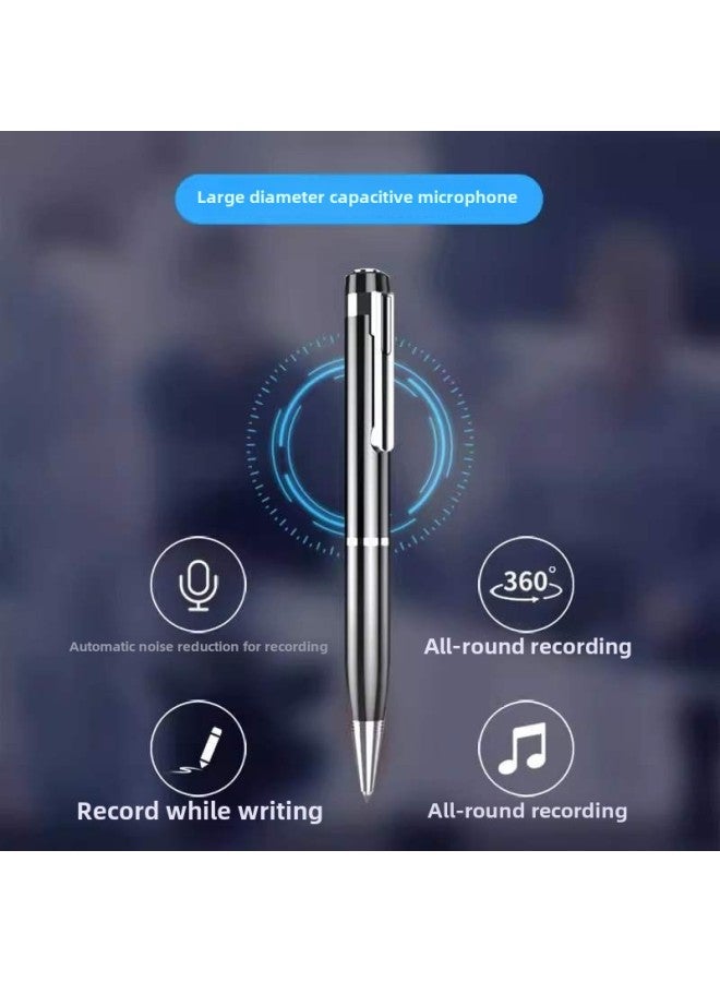 Recording Pen Professional HD Noise Reduction Conference Large Capacity Equipment Carry-on Text Transfer Lawyer Artifact-Body Color:Android Flagship Version [one-click Recording + Digital Noise Reduction + Timestamp + Android Phone Playback]-Memory Capacity:32gb-official Standard Configuration