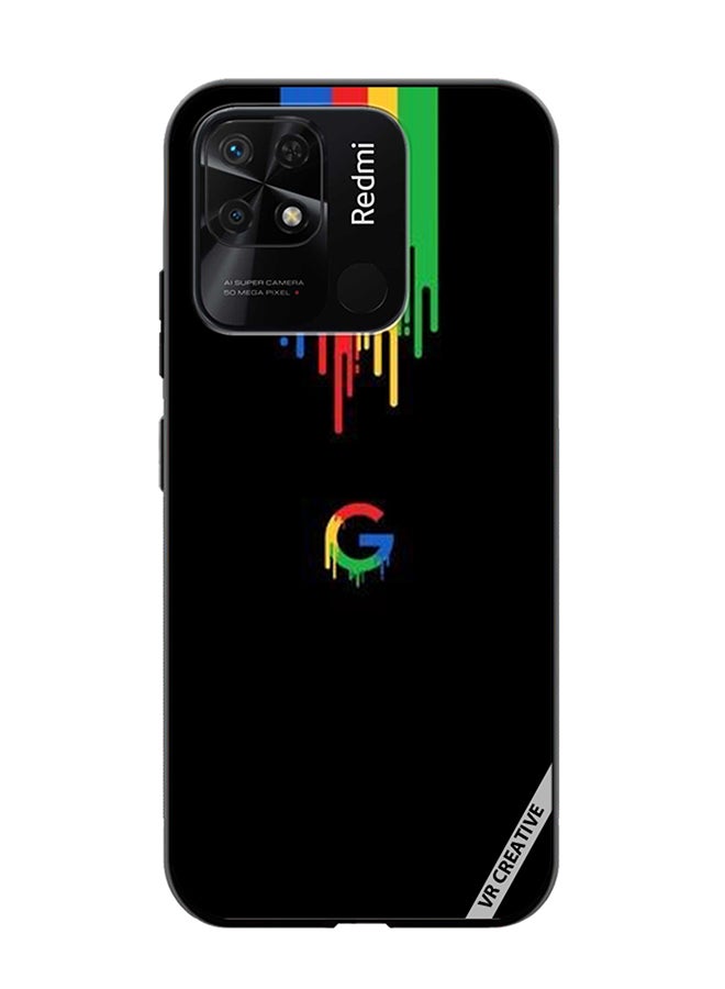 VR CREATIVE Protective Case Cover For Xiaomi Redmi 10C Google Design Multicolour - Image 1