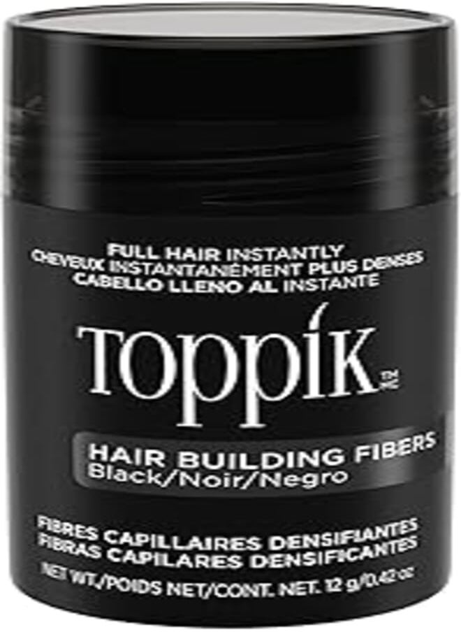 Toppik - ألياف بناء الشعر توبيك باللون الأسود 12 جرام - Image 1