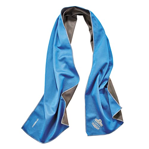 Ergodyne Chill Its 6602MF Cooling Towel Soft Microfiber Material UPF 50Blue41 x 984 - Image 1