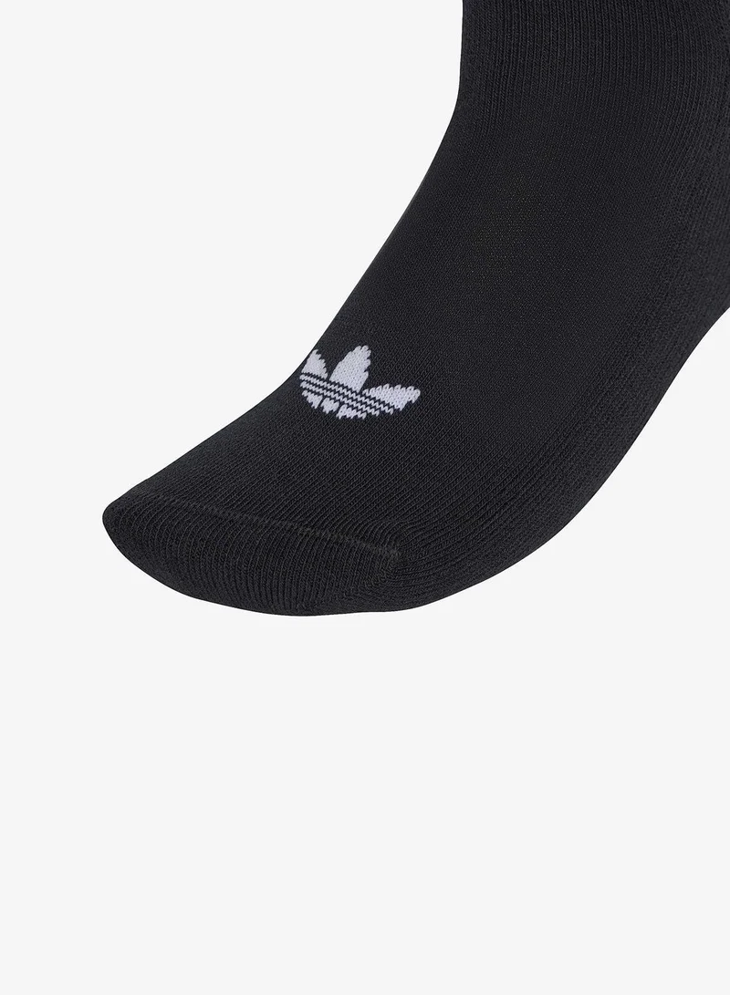 Adidas Originals  adidas 3S 1/4 Socks 3P Black Originals Socks  | Best Price UAE
