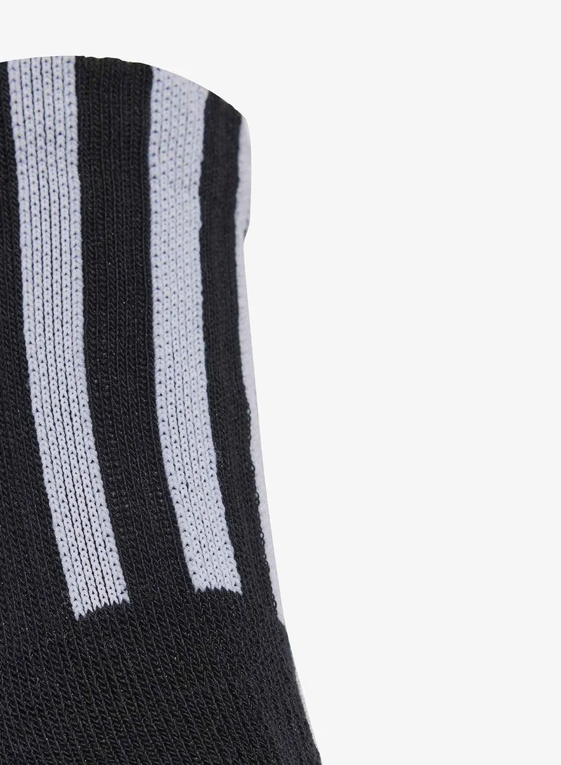 Adidas Originals  adidas 3S 1/4 Socks 3P Black Originals Socks  | Best Price UAE