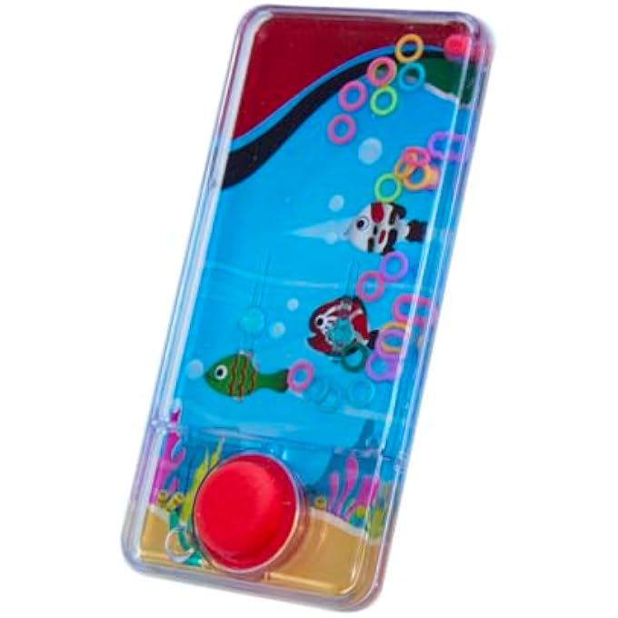 HANDHELD WATER GAMES WATER RING MINI TOYS MULTI COLOR RING TOSS GAME WITHOUT WATER ROAD TRIP TRAVEL - Image 1