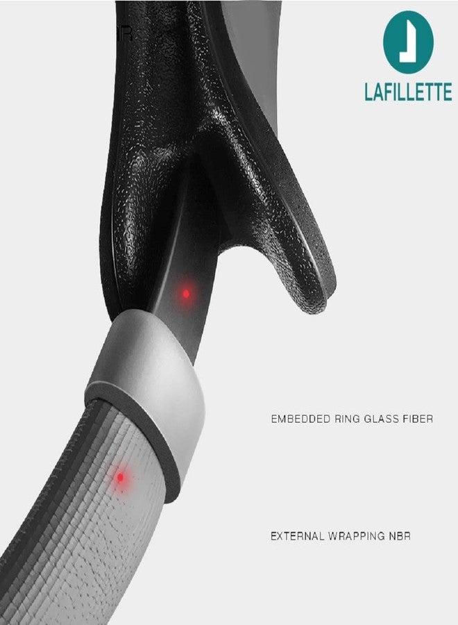 LAFILLETTE Pilates Ring 15" Fitness Circle - Lightweight & Dual Foam Padded Handles | Yoga Ring for Toning Arms, Thighs/Legs & Core, Thigh Workout, Thigh Toner, Inner Thigh Exercise Equipment (Gray) - Image 1