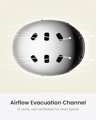 OutdoorMaster Skateboard Cycling Helmet - Two Removable Liners Ventilation Multi-Sport Scooter Roller Skate Inline Skating Rollerblading for Kids, Youth & Adults - Image 4