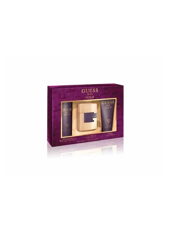 GUESS Guess Gold EDT For Men 75ML Set 