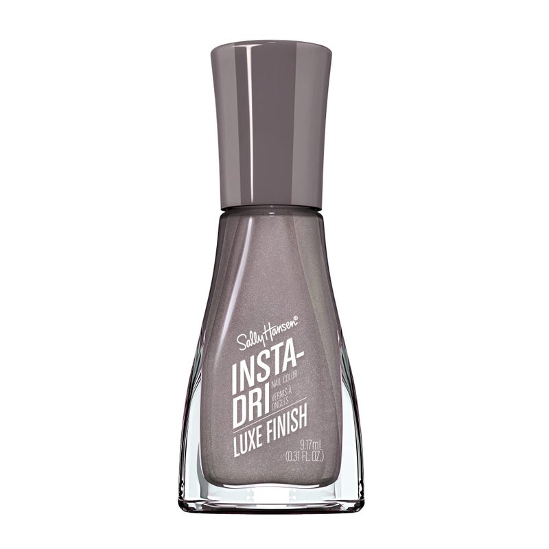 Sally Hansen Insta-Dri Nail Polish | Quick Dry, Long Lasting, Streak-Free Shine | Opaque, Creme | 67 Extrava-grey | Cool Gray Nail Color - Image 1