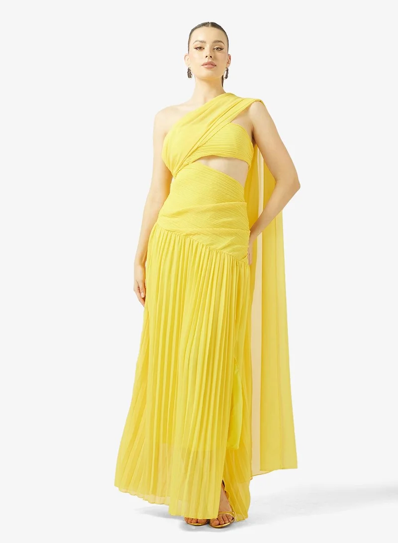 Ginger Draped Dress with Multi Way Trail