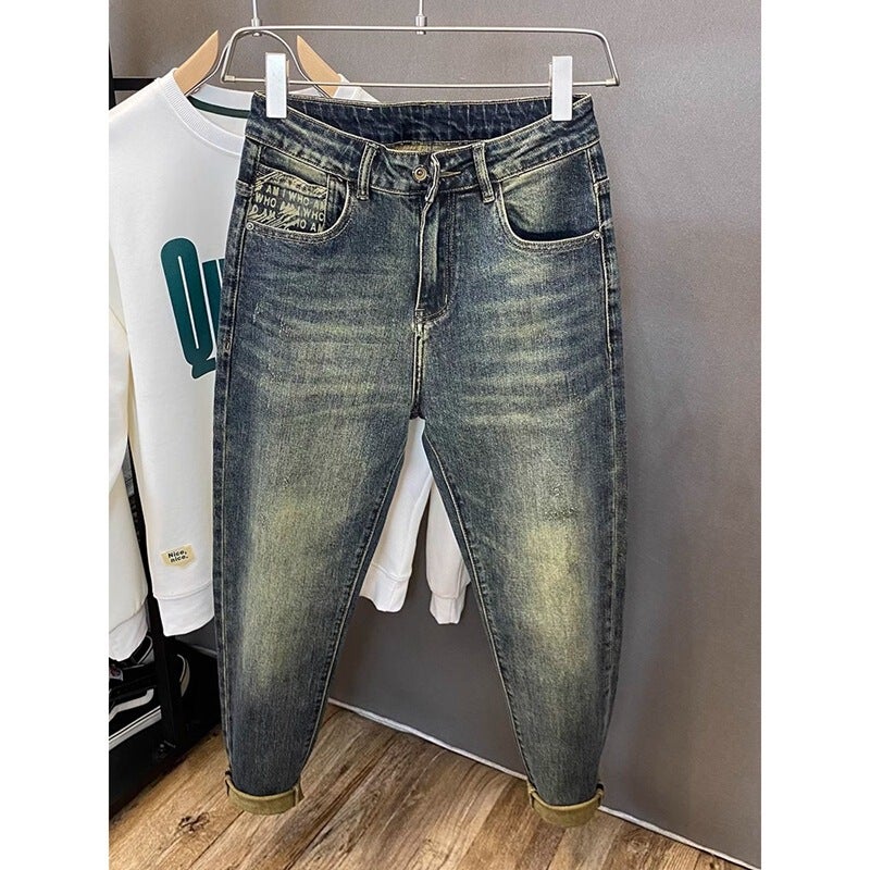 Unisex Classic Denim Jeans Loose Fit Daily Outdoor Wear - Image 4