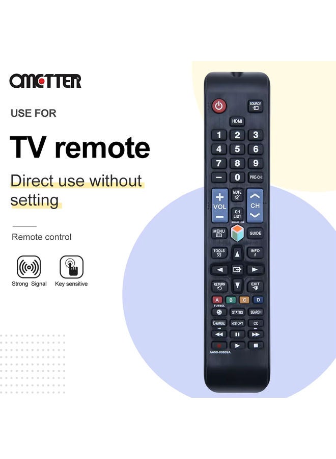 OMETTER AA59-00809A For Sumsung Smart TV Remote Control UN40H5203AFXZA UN55H6203AFXZA - Image 5