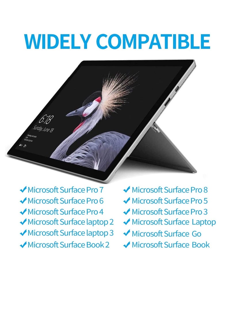 SYOSI - For Surface Pro Charger, Surface Laptop Adapter 65W 15V 4A Power Supply Compatible with Microsoft Surface Pro 7 6 5 4 3 Surface Go1 2 Surface Book1 2, Surface Laptop 1 2 3 with 5V USB Charging Port - Image 1
