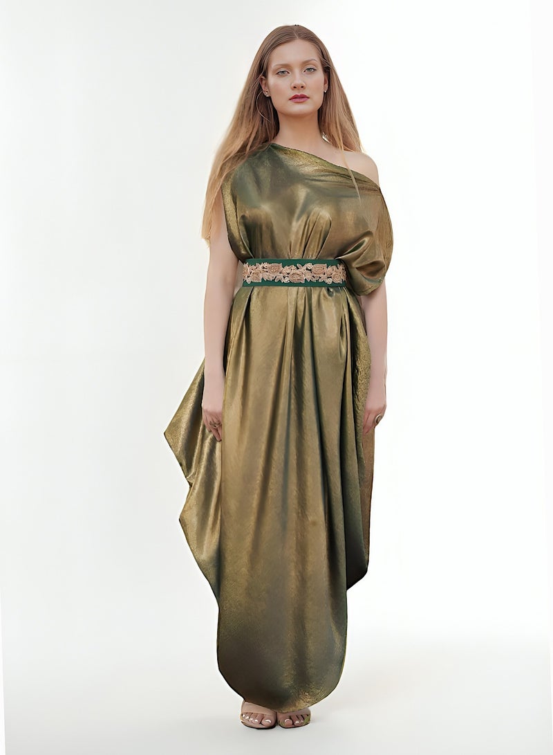 ECSTACY Shimmer drape dress  - Image 1