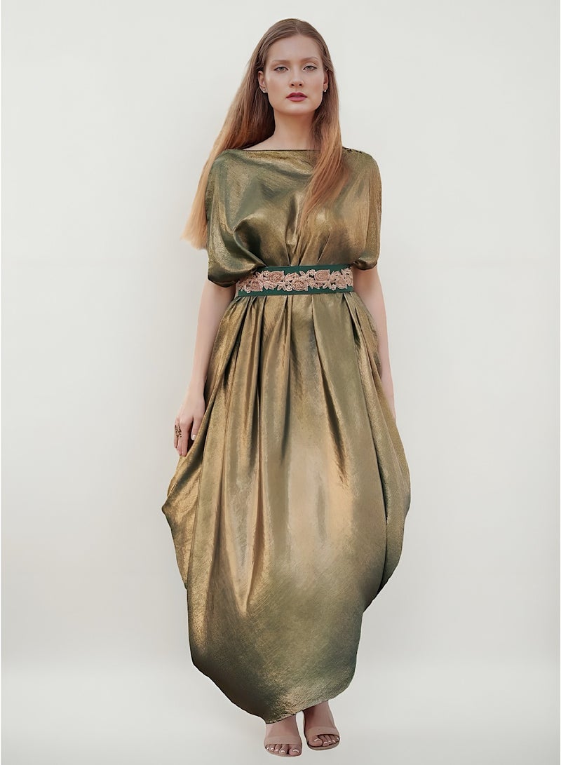 ECSTACY Shimmer drape dress  - Image 2