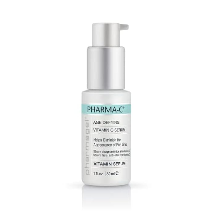 Pharmagel Pharma-C Vitamin Serum | Age Defying Facial Serum | Anti-Wrinkle Face Serum | Age Spot Remover for Face - 1 oz - Image 2