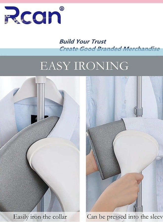 Rcan Garment Steamer Ironing Glove, Waterproof Anti Steam Mitt with Finger Loop, Heat Resistant Gloves for Clothes Steamers, Handheld Complete Care Protective Garment Steaming Mitt  - Image 3
