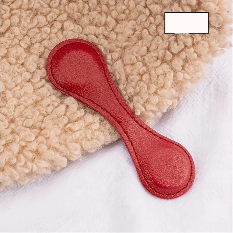 Strong 3pcs Fixed Buckle At The Bottom of The Pants Changed The Length of The Legs Shortened The Cuffs(Red) - Image 2