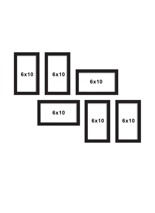 Art Street Prague Set of 6 Black Wall Photo Frame, Picture Frame for Home Decor (Size - 6x10 Inchs) - pzsku/Z1FE3E90EB35432D3D982Z/45/_/1740118271/9c05ab69-3f95-452e-a6a3-0a3c114e39f8