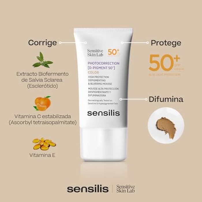 Sensilis Photocorrection D-pigment 50+ 40ml - Image 5