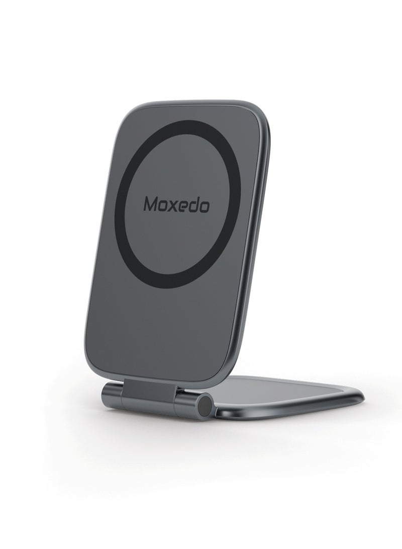 Moxedo Magnetic Phone Holder Stand Foldable for Dashboard, Desktop and Car Screen Compatible for iPhone 16 15 14 13 12 Pro Max/Pro/Mini - Image 1