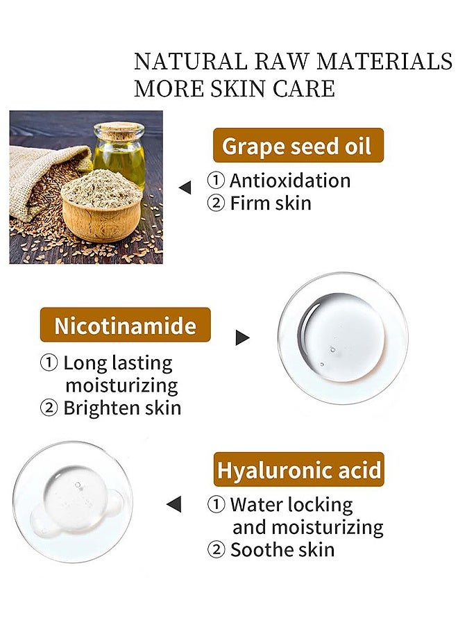 EELHOE Pre Makeup Moisturizing Isolation CC Cream Nature 30ML, Waterproof, Long-lasting Makeup Light And Thin Makeup(NATURE) - Image 3